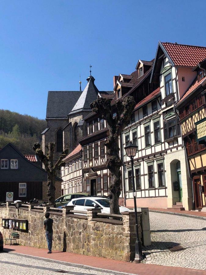 Apartment Am Alten Markt Stolberg i. Harz Exterior foto