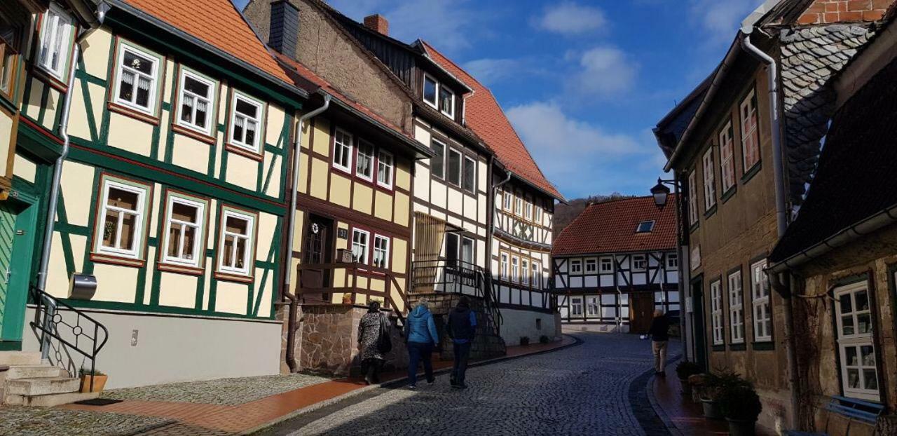 Apartment Am Alten Markt Stolberg i. Harz Exterior foto